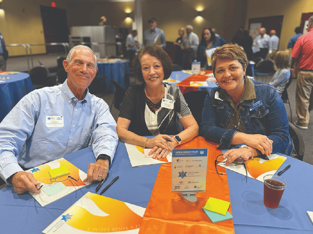 Steve Kocen, Marge Schechner, and Kelly Burroughs.